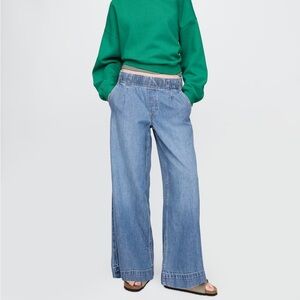 NWOT GAP Sweatpants Wide-Leg Jeans